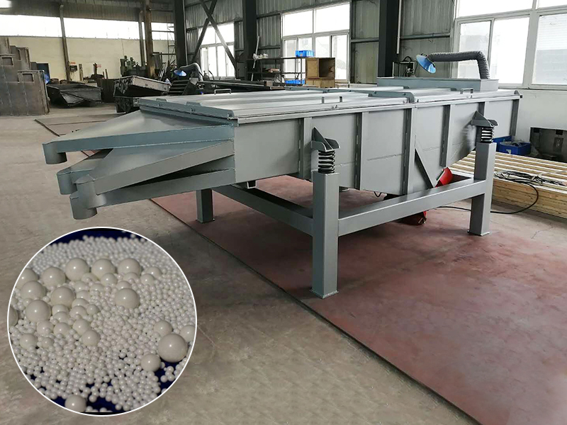 Linear Vibrating Screen Machine for Sieving Ceramic Sand